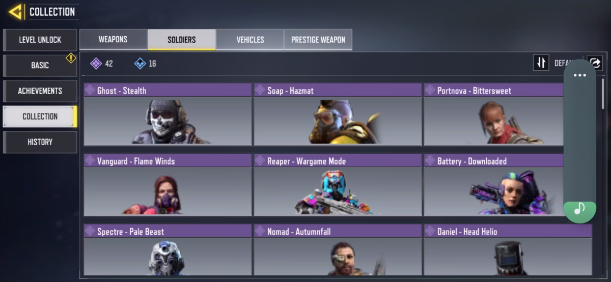 اکانت کالاف دیوتی موبایل کد 1580 - تصویر 3