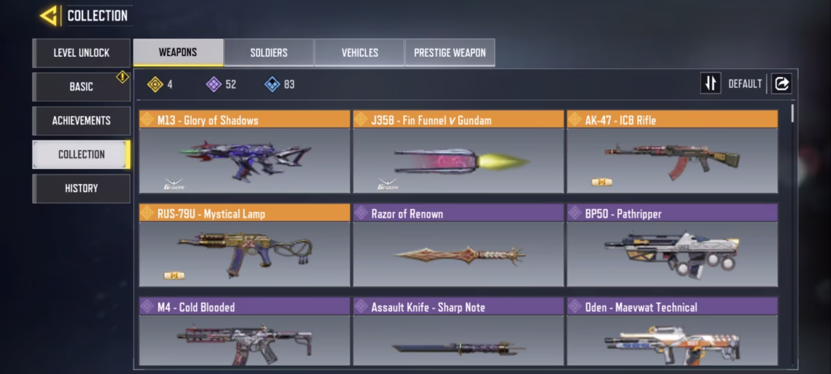 اکانت کالاف دیوتی موبایل کد 1582 - تصویر 2