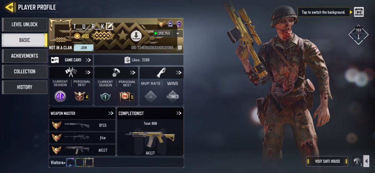 اکانت کالاف دیوتی موبایل کد 1581 - تصویر 4