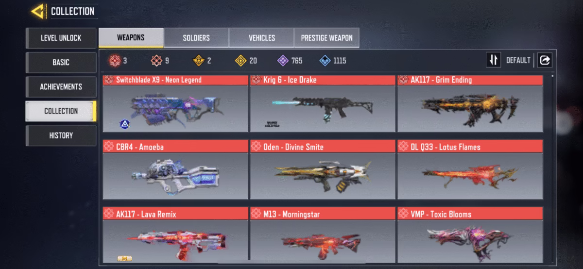 اکانت کالاف دیوتی موبایل کد 1560 - تصویر 2