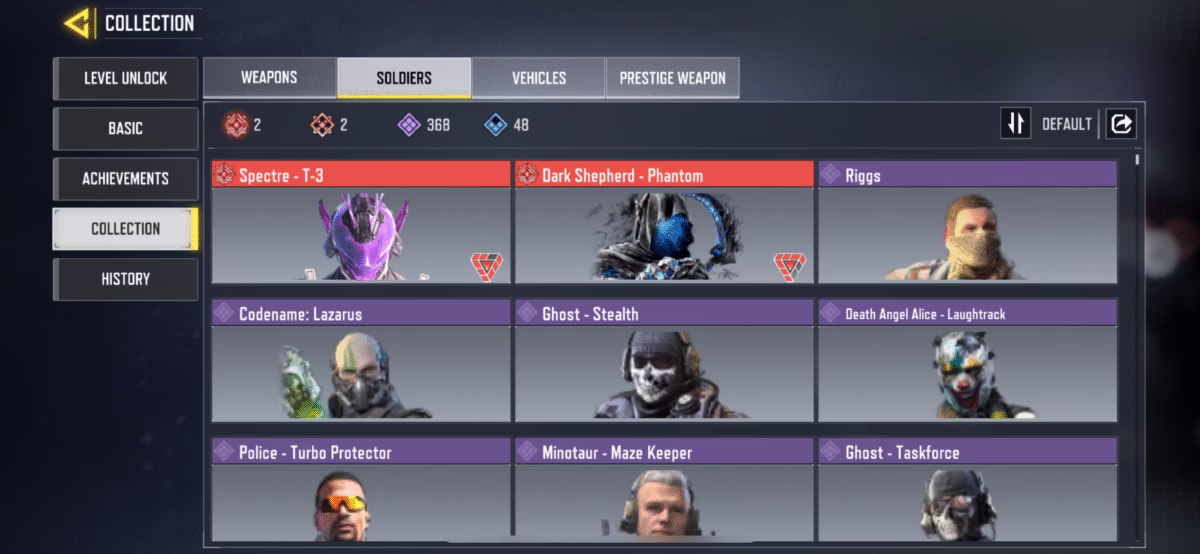 اکانت کالاف دیوتی موبایل کد 1560 - تصویر 3