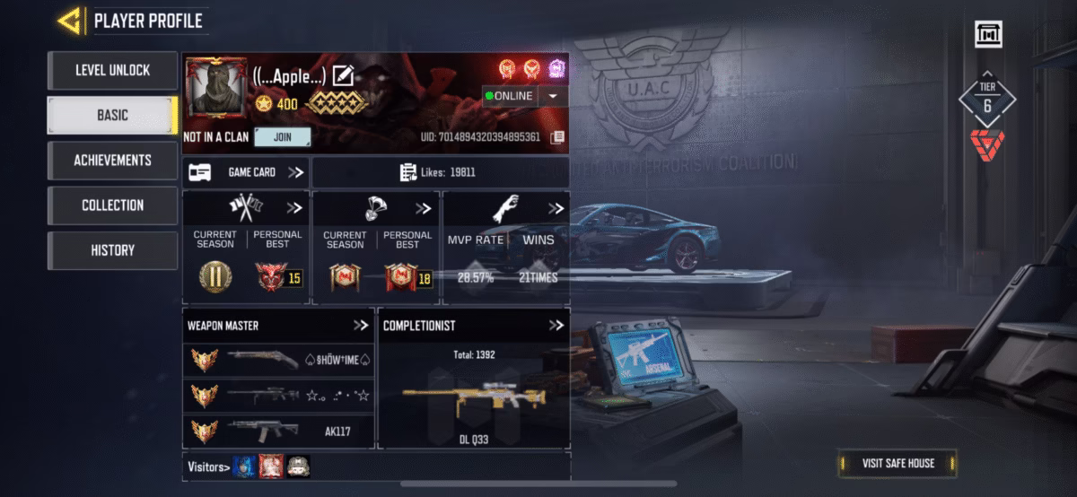 اکانت کالاف دیوتی موبایل کد 1560 - تصویر 4