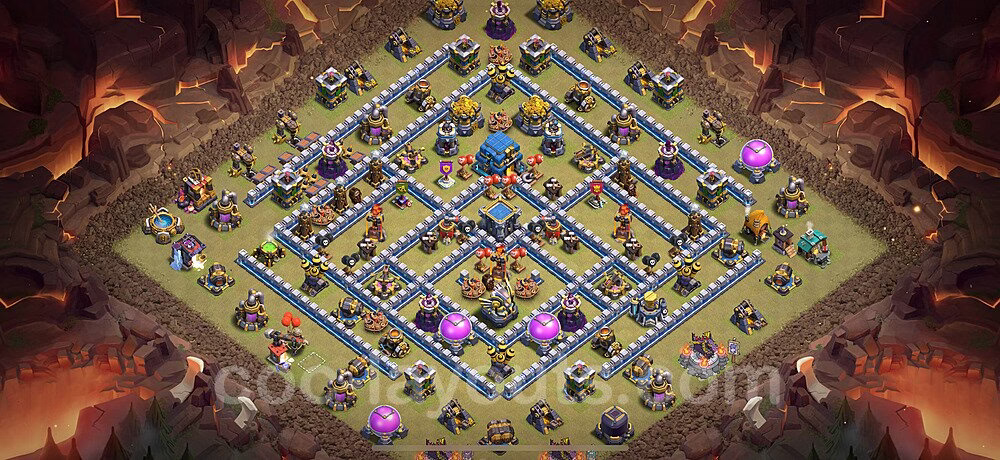 مپ وار کلش اف کلنز تان هال 12 + لینک کپی 10 10