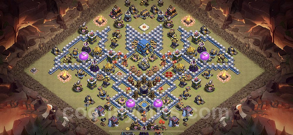 مپ وار کلش اف کلنز تان هال 12 + لینک کپی 12 12