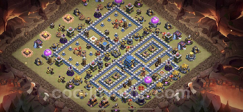 مپ وار کلش اف کلنز تان هال 12 + لینک کپی 13 13