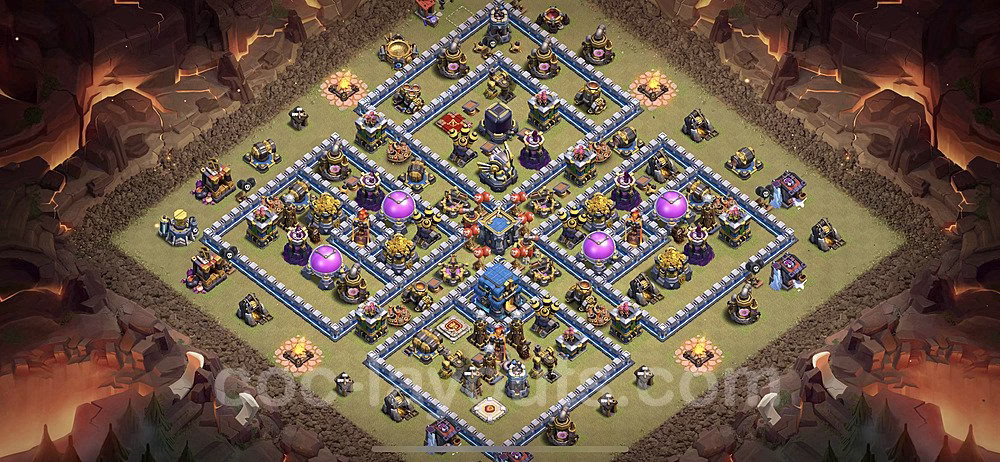 مپ وار کلش اف کلنز تان هال 12 + لینک کپی 15 15