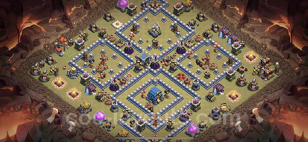 مپ وار کلش اف کلنز تان هال 12 + لینک کپی 16 16