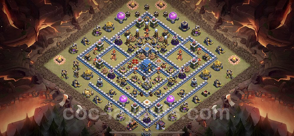 مپ وار کلش اف کلنز تان هال 12 + لینک کپی 20 20