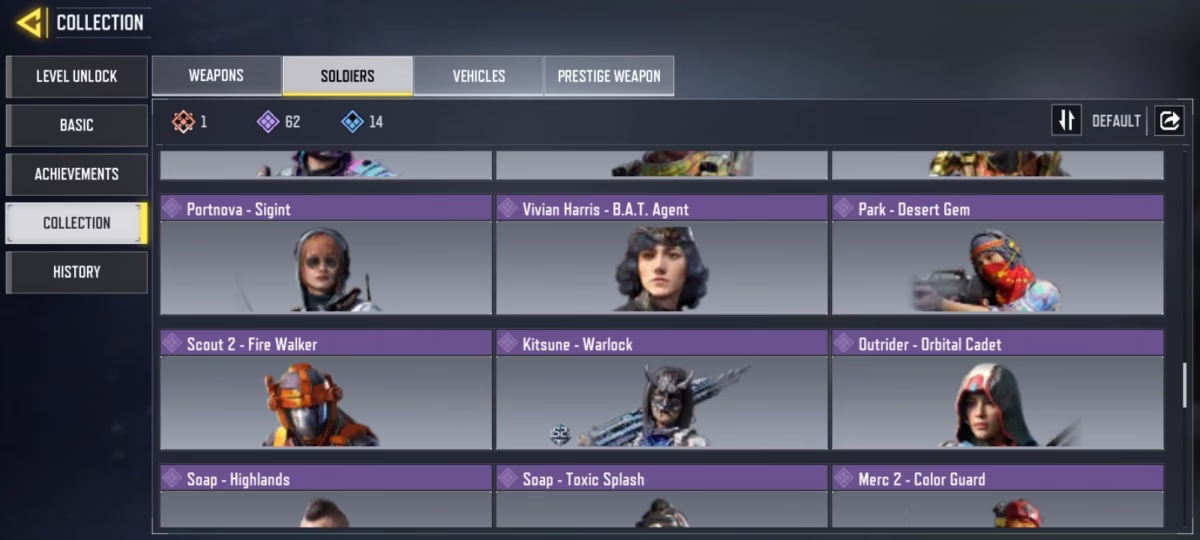 اکانت کالاف دیوتی موبایل کد 1607 - تصویر 4