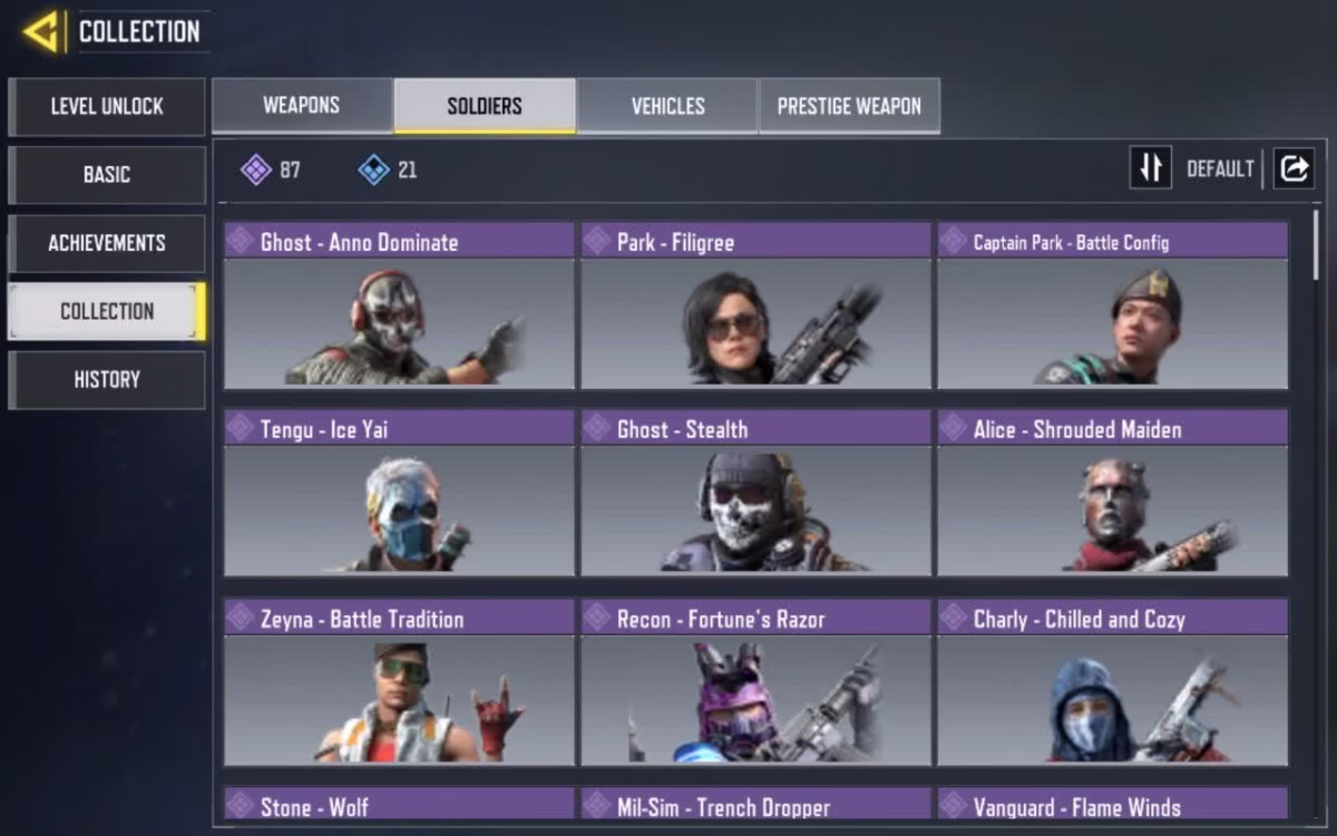 اکانت کالاف دیوتی موبایل کد 1612 - تصویر 3