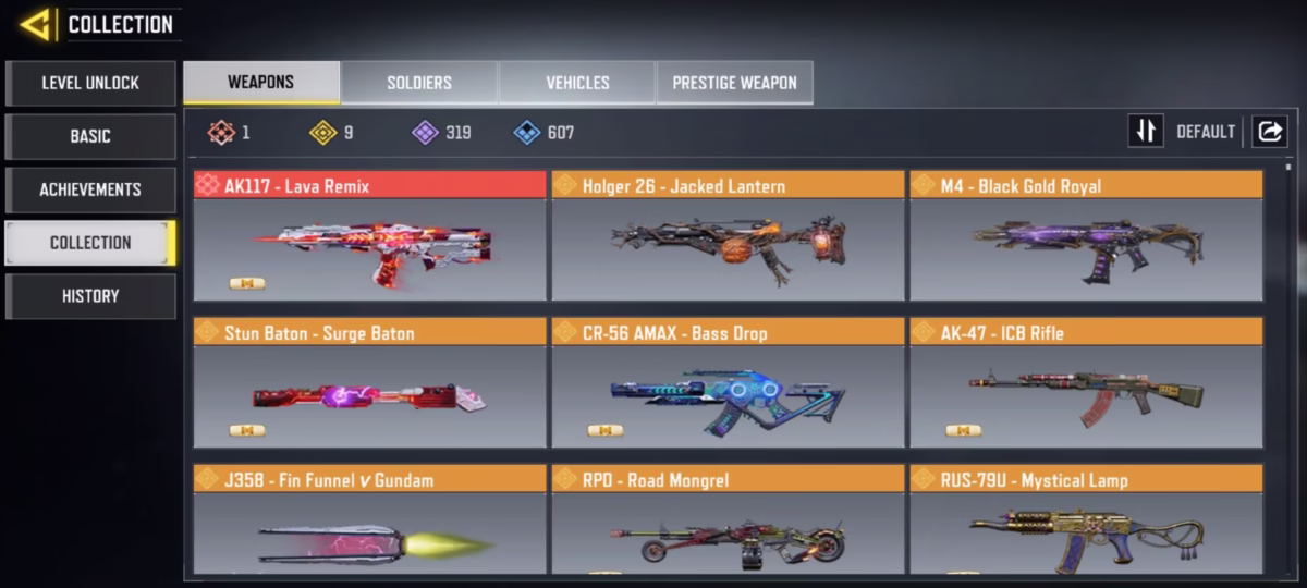 اکانت کالاف دیوتی موبایل کد 1627 - تصویر 2