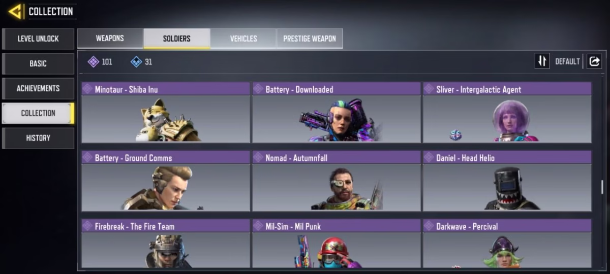 اکانت کالاف دیوتی موبایل کد 1649 - تصویر 3