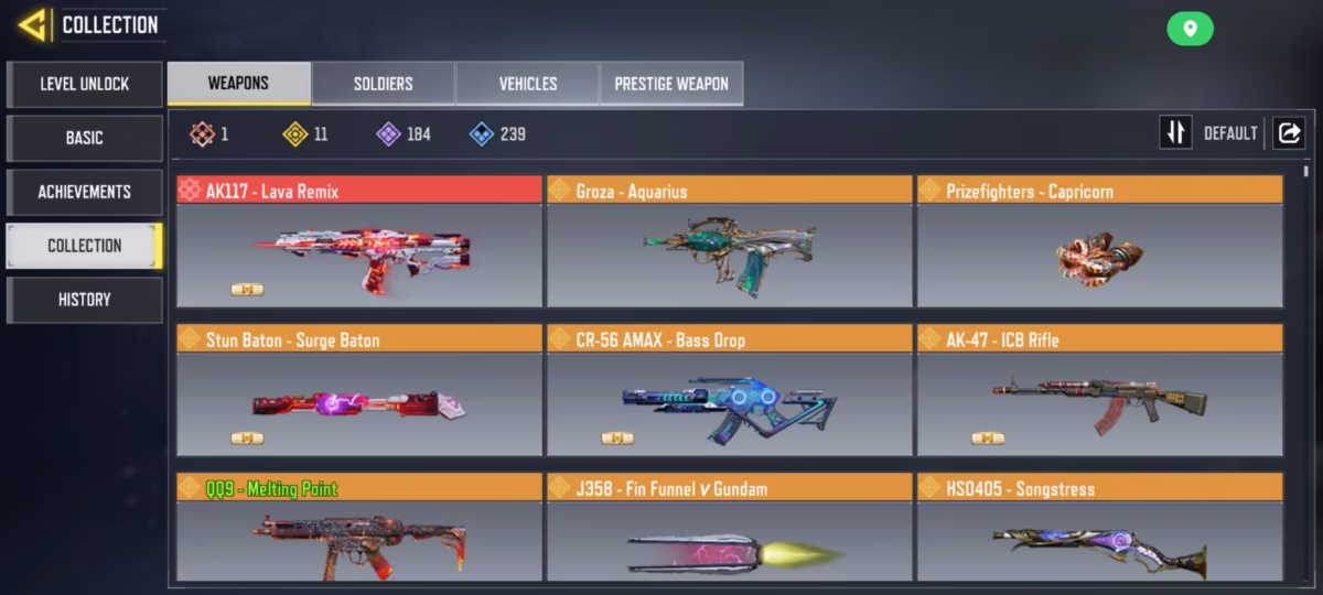 اکانت کالاف دیوتی موبایل کد 1587 - تصویر 2