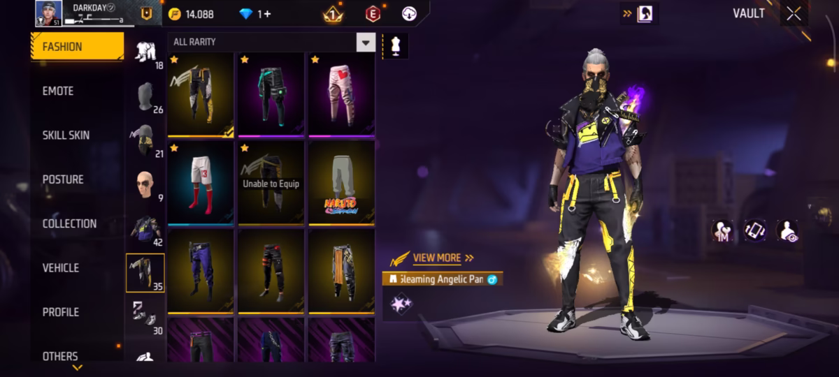 اکانت فری فایر کد 3099 - تصویر 4