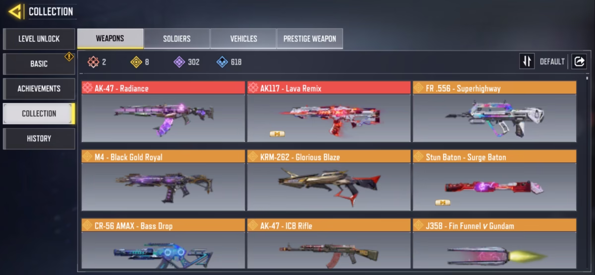 اکانت کالاف دیوتی موبایل کد 1604 - تصویر 2