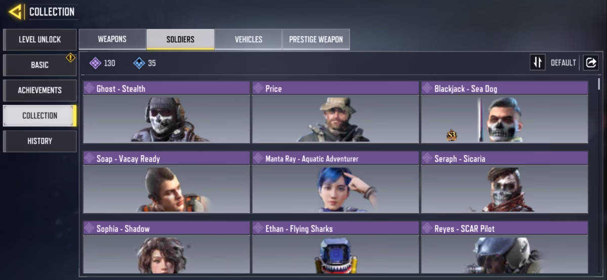 اکانت کالاف دیوتی موبایل کد 1604 - تصویر 3