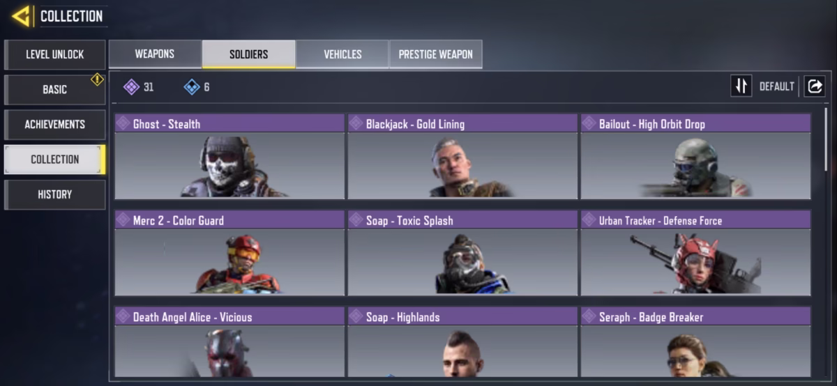 اکانت کالاف دیوتی موبایل کد 1590 - تصویر 3