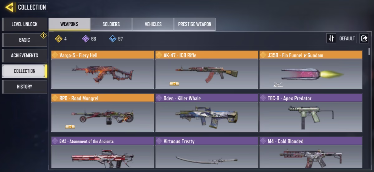 اکانت کالاف دیوتی موبایل کد 1602 - تصویر 2