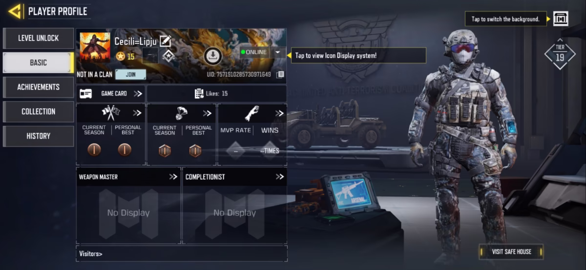 اکانت کالاف دیوتی موبایل کد 1603 - تصویر 4