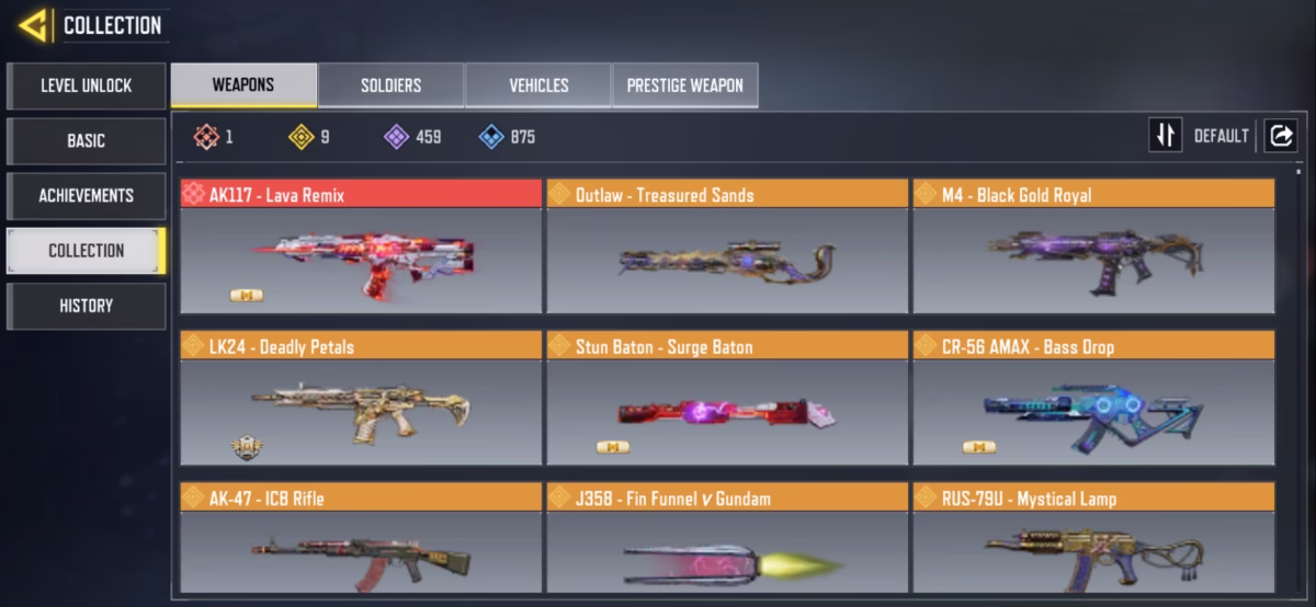 اکانت کالاف دیوتی موبایل کد 1597 - تصویر 2