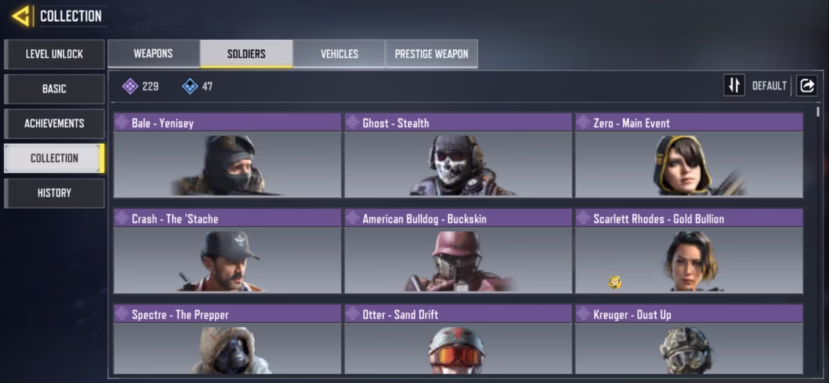 اکانت کالاف دیوتی موبایل کد 1597 - تصویر 3