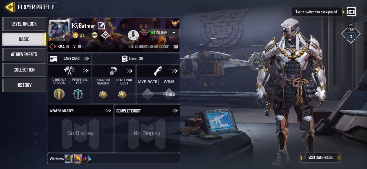 اکانت کالاف دیوتی موبایل کد 1605 - تصویر 2