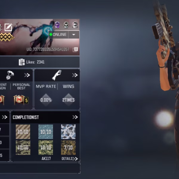 اکانت کالاف دیوتی موبایل کد 1611