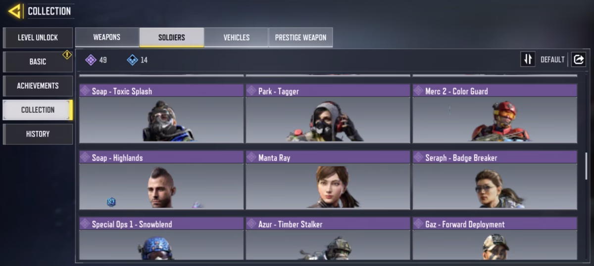 اکانت کالاف دیوتی موبایل کد 1611 - تصویر 3