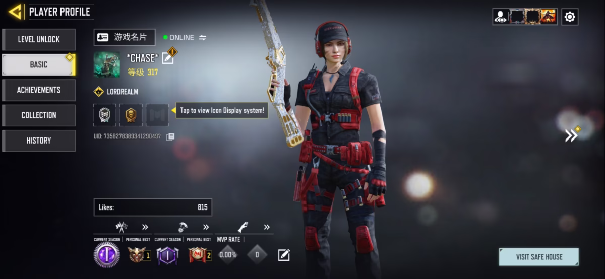 اکانت کالاف دیوتی موبایل کد 1635 - تصویر 4