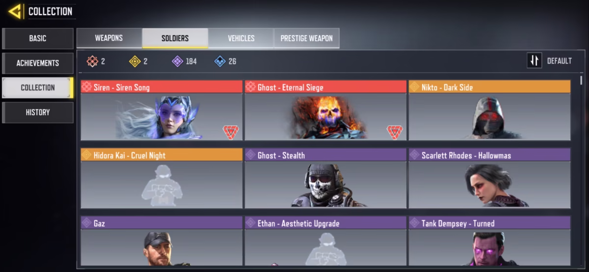 اکانت کالاف دیوتی موبایل کد 1643 - تصویر 3