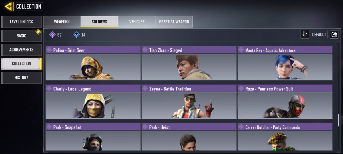 اکانت کالاف دیوتی موبایل کد 1676 - تصویر 3