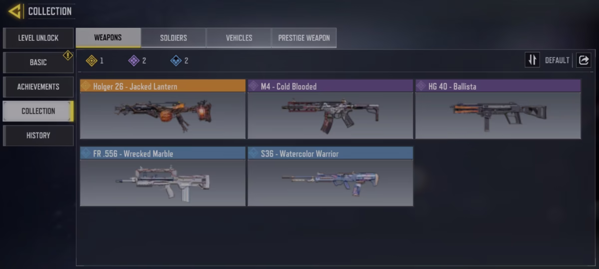 اکانت کالاف دیوتی موبایل کد 1596 - تصویر 2