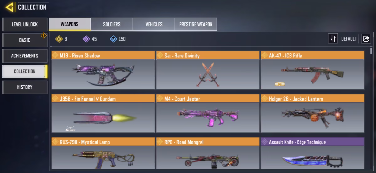 اکانت کالاف دیوتی موبایل کد 1614 - تصویر 2