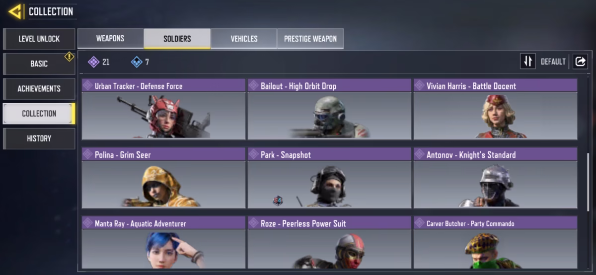 اکانت کالاف دیوتی موبایل کد 1614 - تصویر 3