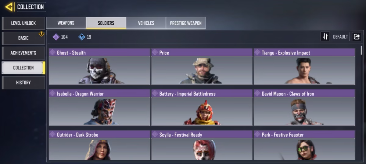 اکانت کالاف دیوتی موبایل کد 1610 - تصویر 3