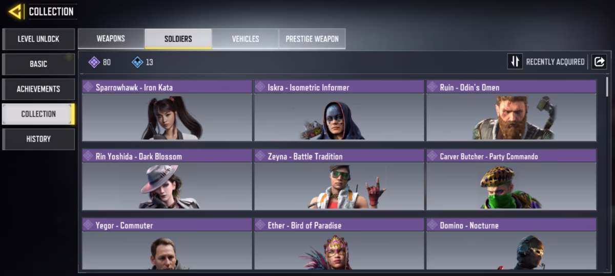 اکانت کالاف دیوتی موبایل کد 1625 - تصویر 3