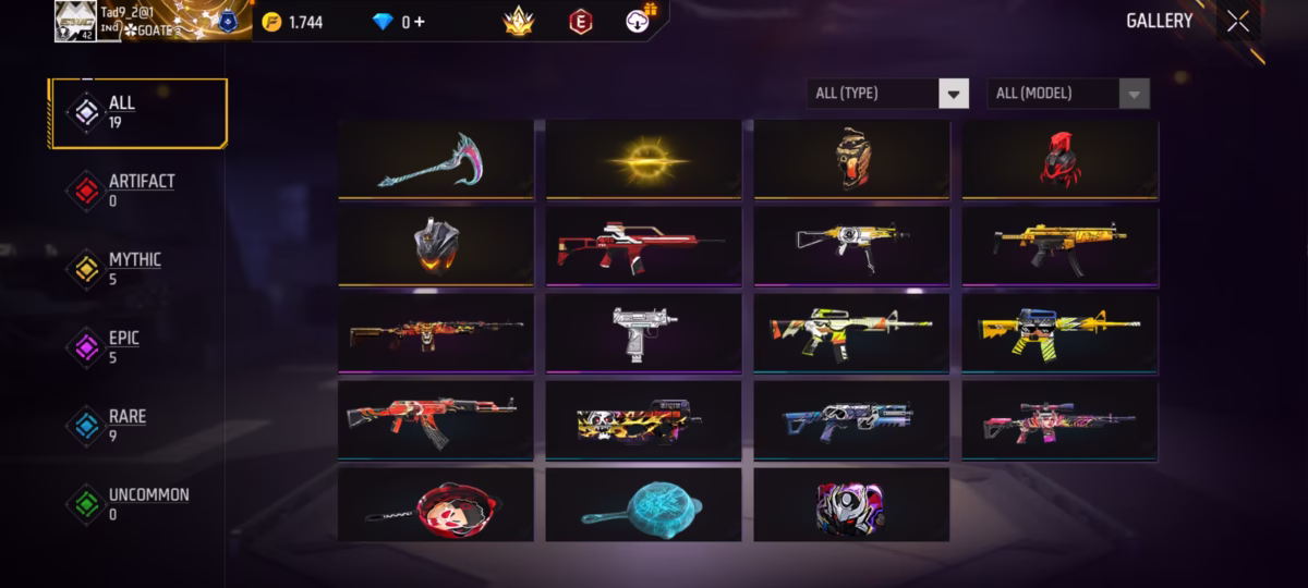 اکانت فری فایر کد 3096 - تصویر 2