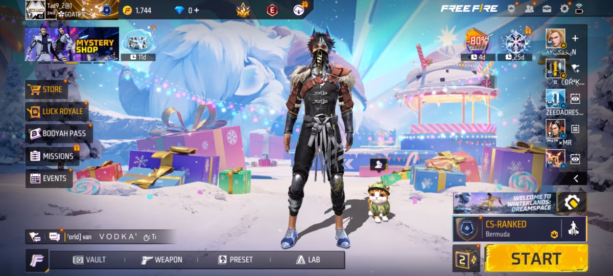 اکانت فری فایر کد 3096 - تصویر 3