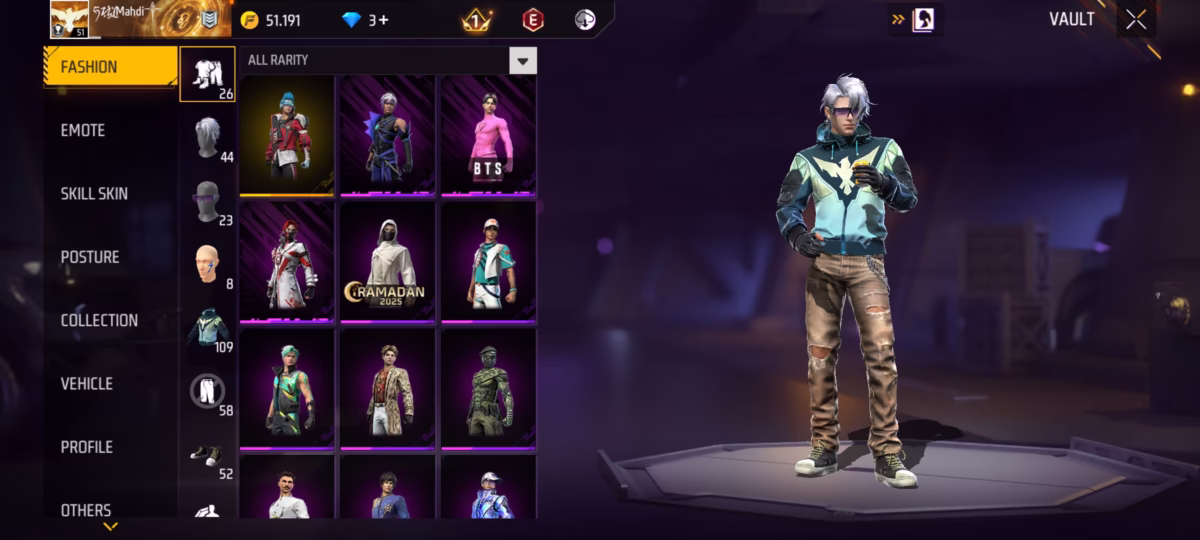 اکانت فری فایر کد 3098 - تصویر 3