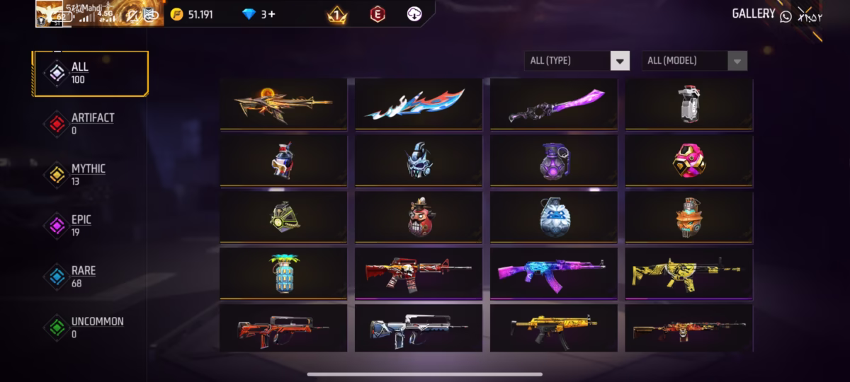 اکانت فری فایر کد 3098 - تصویر 2