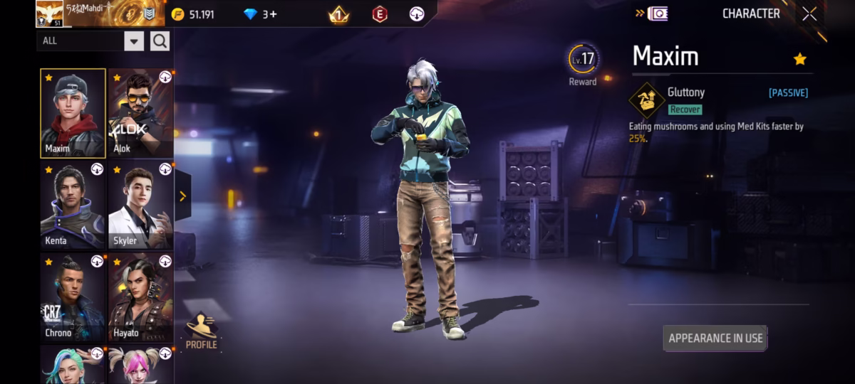 اکانت فری فایر کد 3098 - تصویر 4