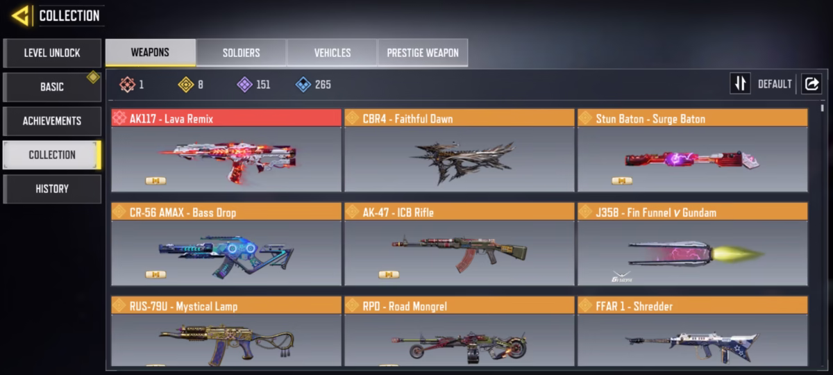 اکانت کالاف دیوتی موبایل کد 1642 - تصویر 2