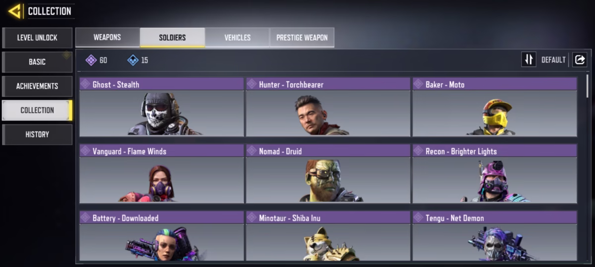 اکانت کالاف دیوتی موبایل کد 1642 - تصویر 3