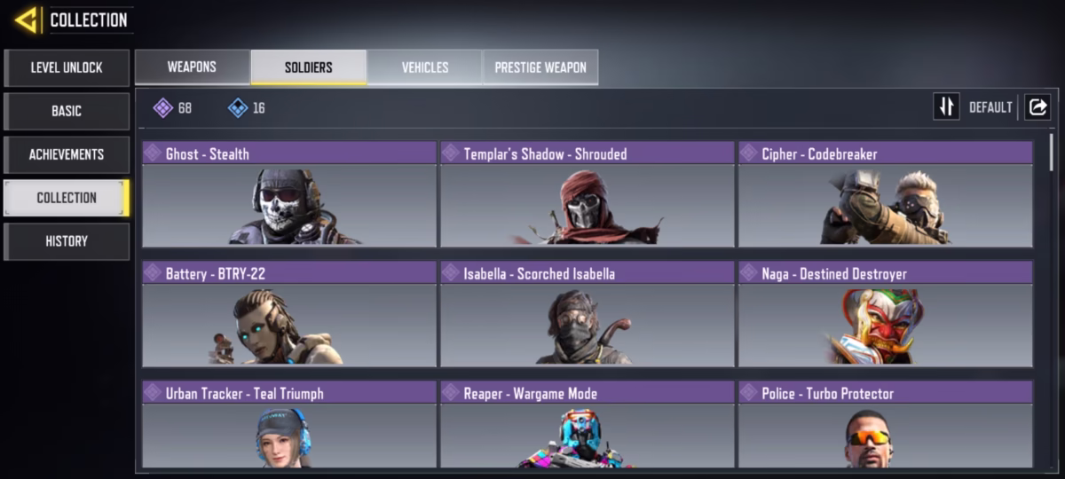 اکانت کالاف دیوتی موبایل کد 1646 - تصویر 3