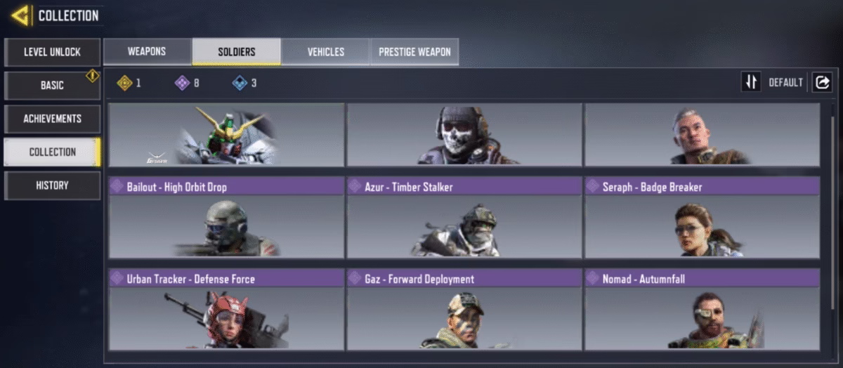 اکانت کالاف دیوتی موبایل کد 1589 - تصویر 3