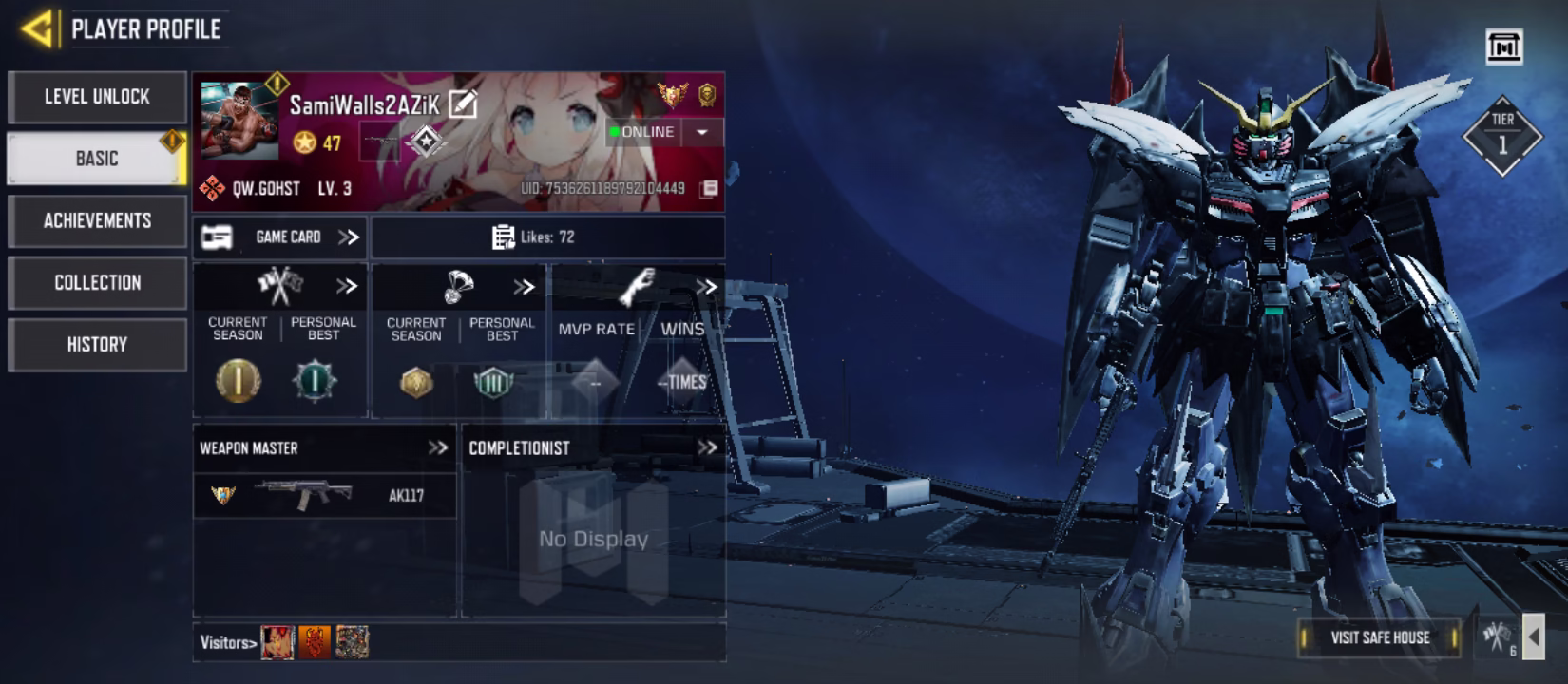Screenshot_۲۰۲۵۱۱۳۰-۱۶۵۰۵۲ اکانت کالاف دیوتی موبایل کد 1589 - تصویر 1