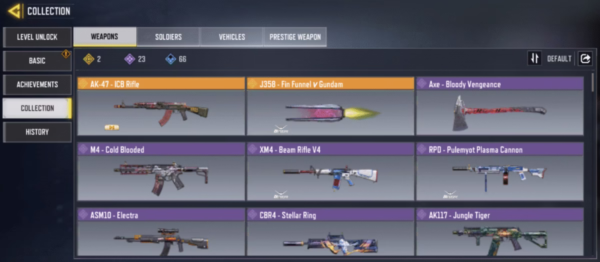 اکانت کالاف دیوتی موبایل کد 1589 - تصویر 2