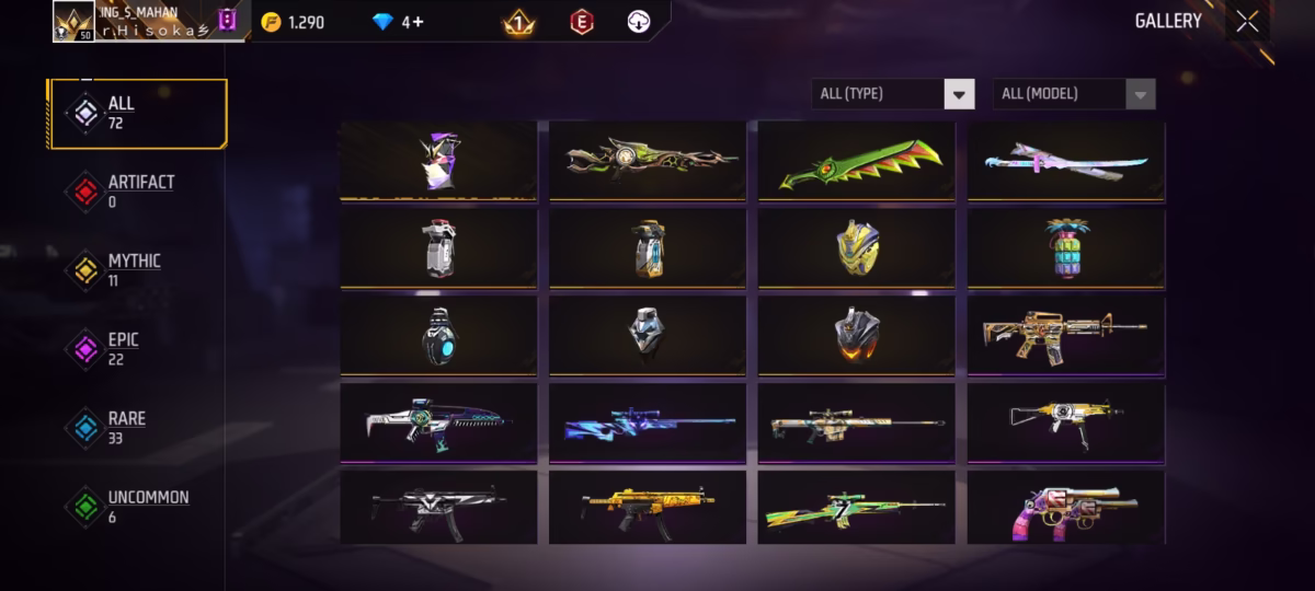 اکانت فری فایر کد 3089 - تصویر 3