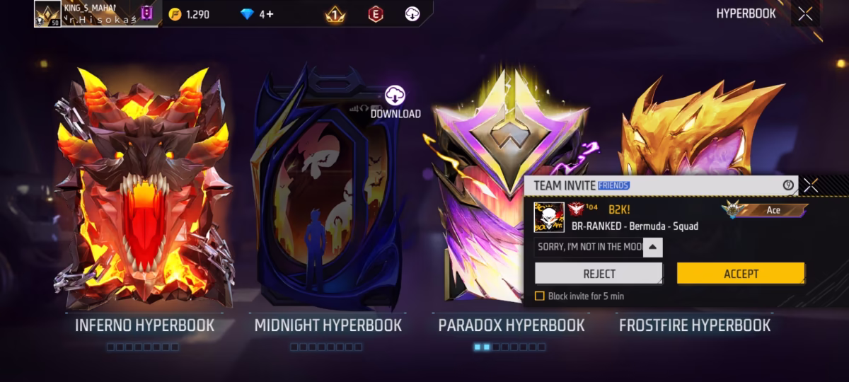 اکانت فری فایر کد 3089 - تصویر 4