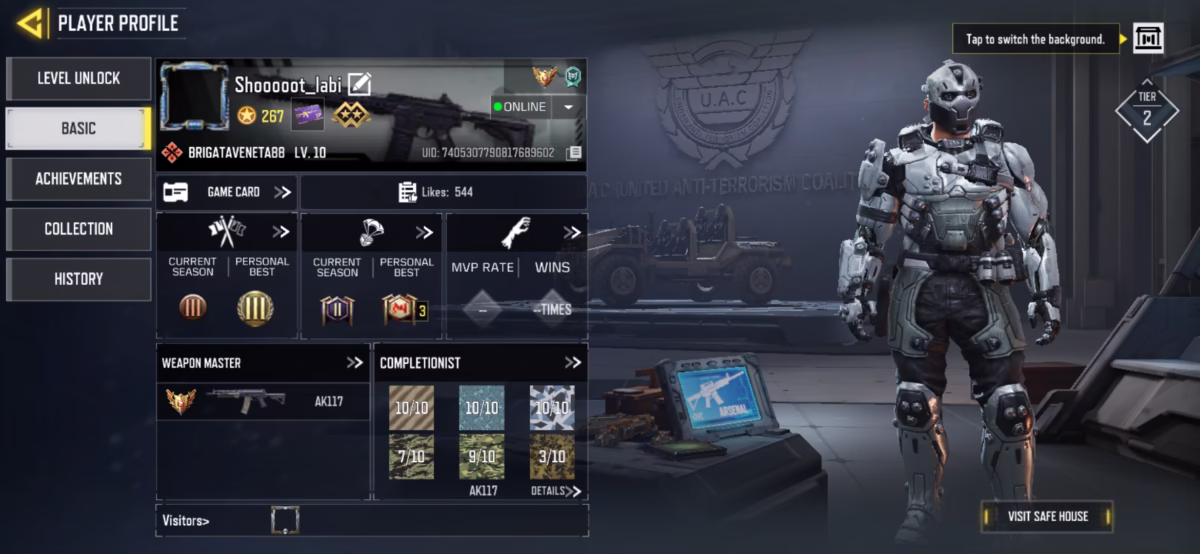 اکانت کالاف دیوتی موبایل کد 1606 - تصویر 4